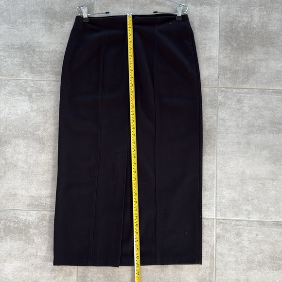Vintage Old Navy Clothing Co. Women's Black Polyester/Rayon Pencil Skirt - 10 - Picture 8 of 10
